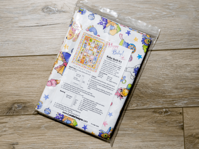 happy-baby-quilt-kit Photo of packaged baby quilt